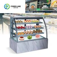 Réfrigérateur à gâteaux en verre, équipement de réfrigération, réfrigérateurs pour café, congélateur Commercial, vitrine de gâteaux 2