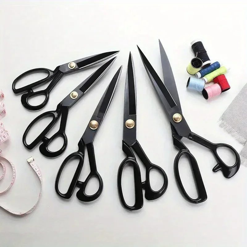 Professional Tailor Scissors Vintage Stainless Steel Fabric Leather Cutter Scissors For DIY Sewing Accessory 8/9 Inch sewing scissors,tailor scissors,sewing supplies