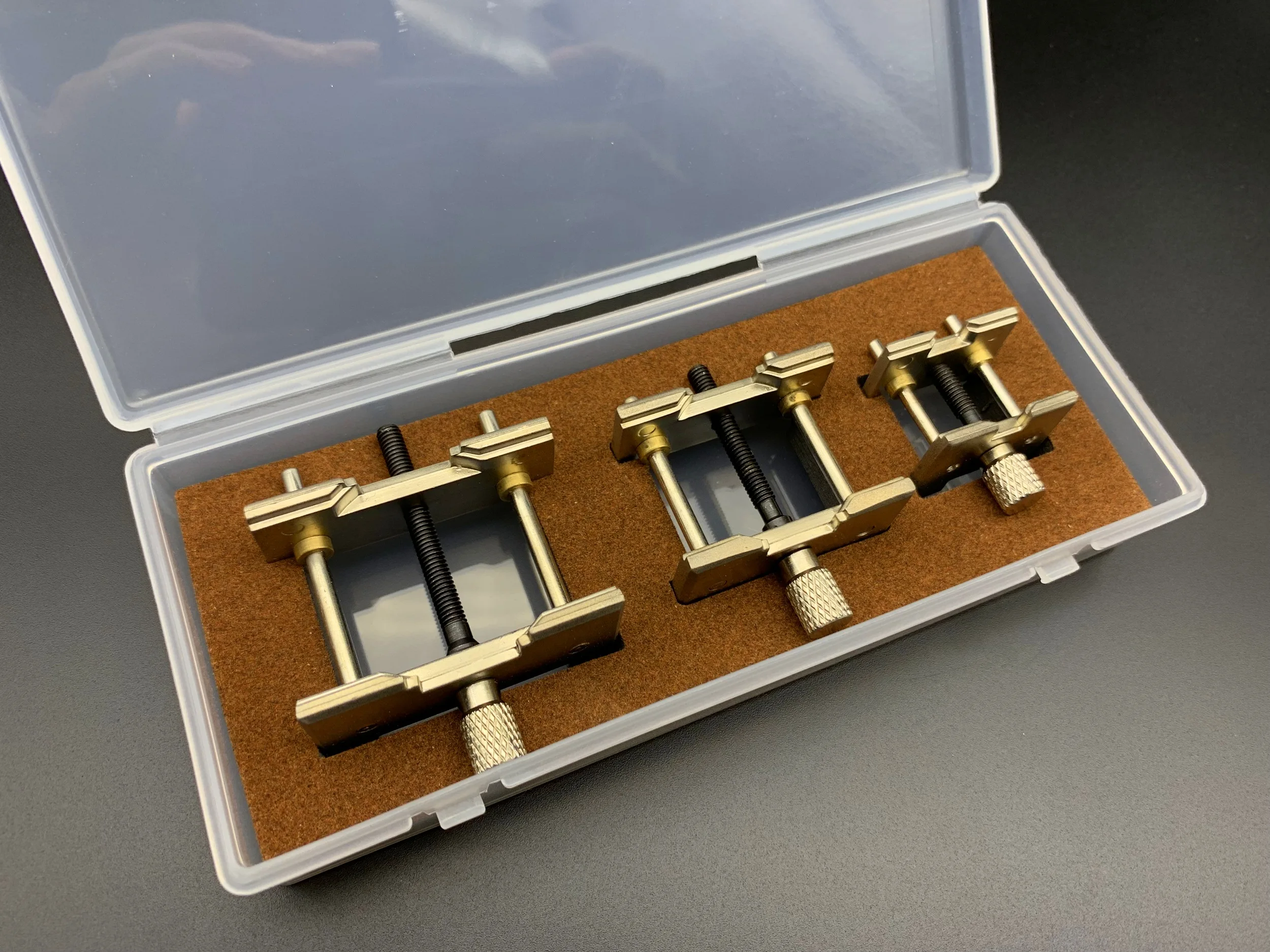 3in1 Watch Case Alloy Movement Holder Watchmaker Clamp Repair Tool