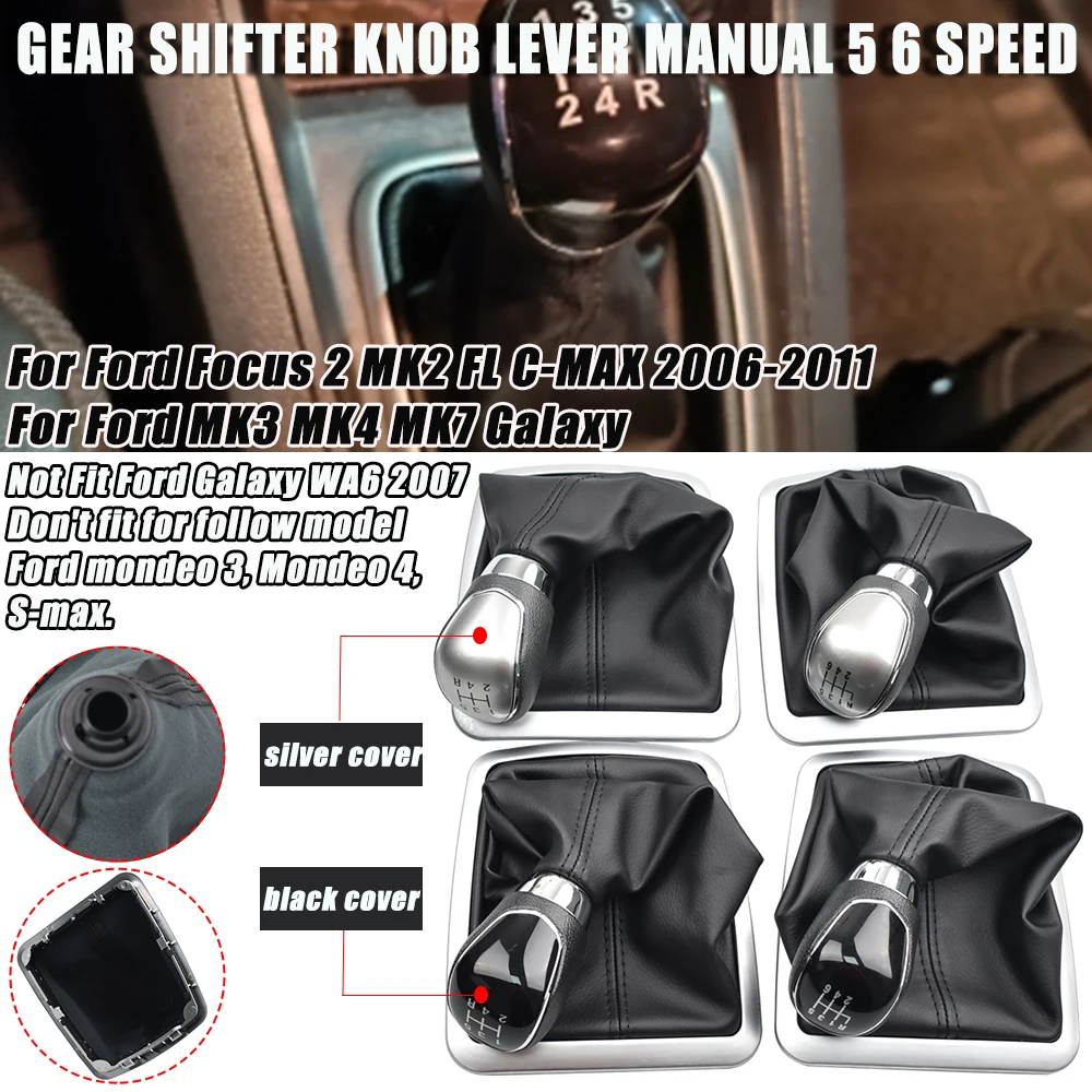 versnellingspook knop Voor Ford Voor Focus 2 MK2 FL Voor C-MAX 2006 versnellingspook knop Voor Ford Voor Focus 2 MK2 FL Voor C-MAX 2006