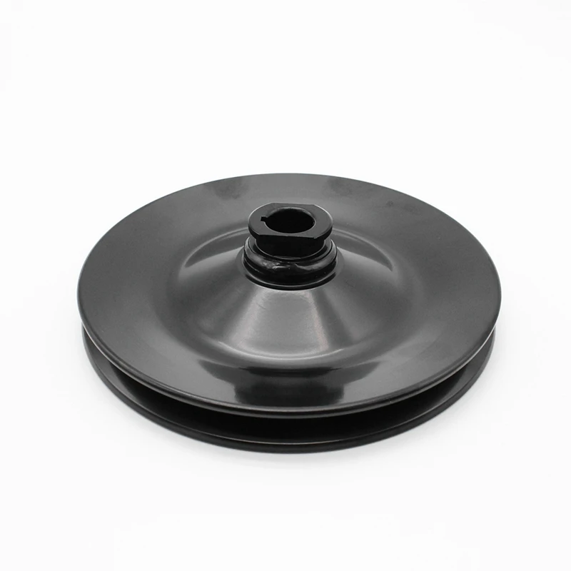 Power Steering Pulley Single Groove V-Belt Key Way Saginaw Gm 8948Blk Parts For Camaro Firebird Camino 70-74