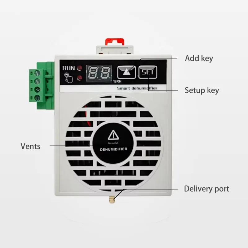 Industrial Cabinet Small Peltier Dehumidifier Mini Intelligent Control Dehumidifier Dryer