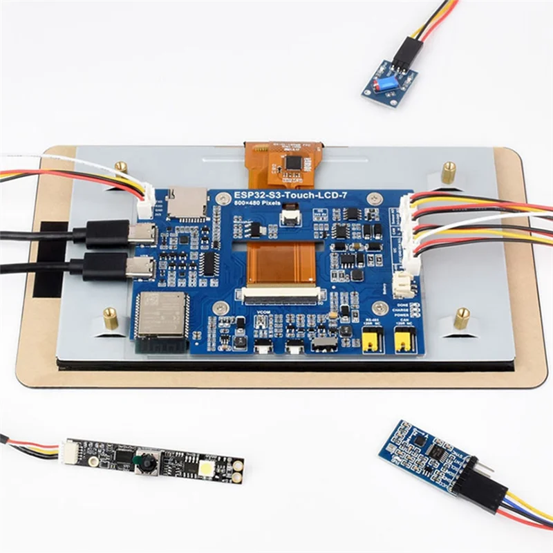 Kdouehg ESP32 S3 Écran Tactile LCD 7 Pouces, Écran Capacitif