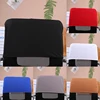 Solid Color Elastic Chair Back Protection Dustproof Backrest Slipcover Office Chair Backrest Cover Computer Chair Head Cover 1