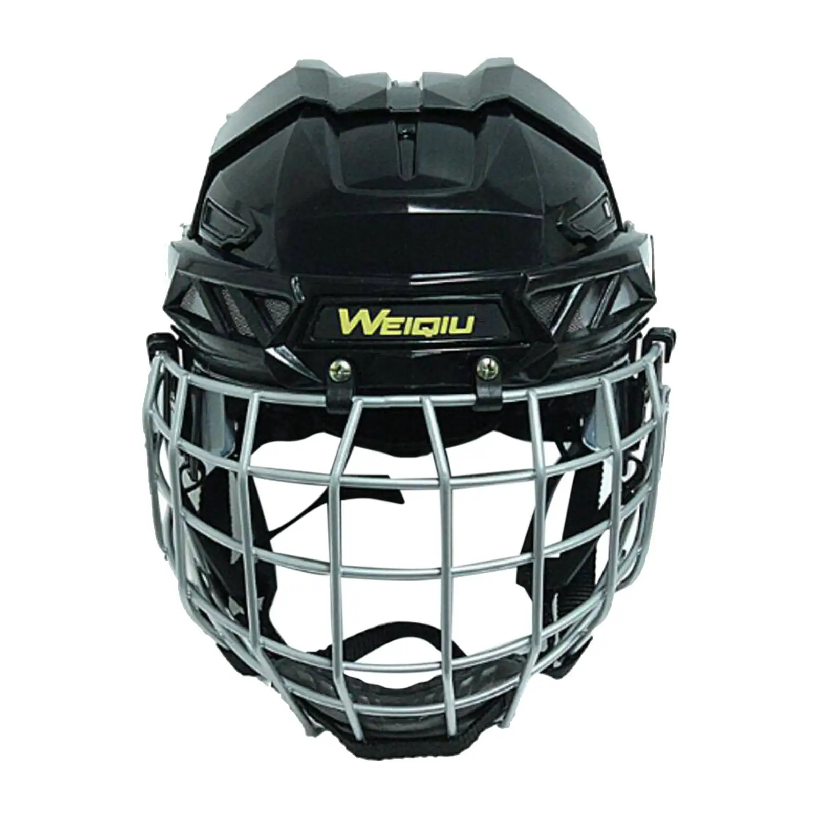Hockey Helmet Ice Skate Helmet Ice Hockey Helmet Black Adjustable Hockey Gear Roller Skating Helmet for Dryland Hockey Match Hockey Helmet Ice Skate Helmet Ice Hockey Helmet Black Adjustable Hockey Gear Roller Skating Helmet for Dryland Hockey Match