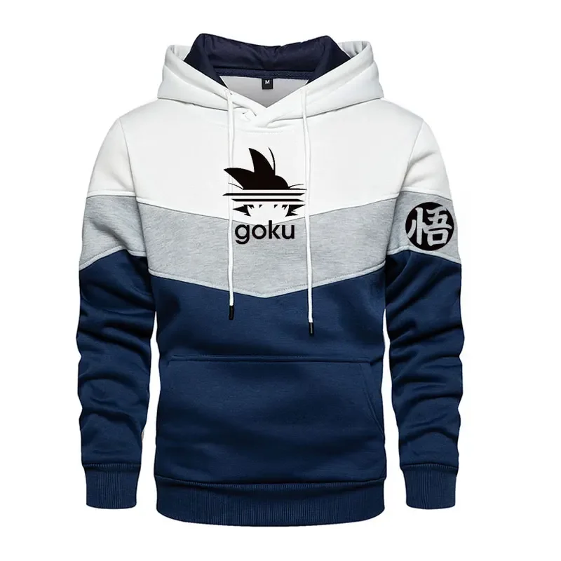Autumn Winter Fashion Anime Son Goku Fleece Sweatshirt Mens Hip Hop Long Sleeve Pullover Hoodies Male basketball Sweatshirt Stre sweatshirt jacket,fleece hoodies,long sleeve sweater