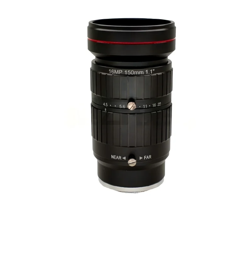 150mm 산업용 렌즈 C-마운트 16MP 1.1인치 머신 비전 산업용 카메라 감시 ..