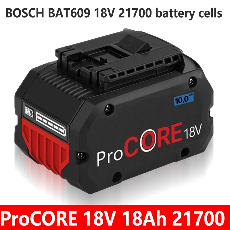 

Suitable for ProCORE 18V 18Ah 21700 lithium-ion cordless electric tool drilling rig rechargeable battery BAT609 BAT622 BAT618G