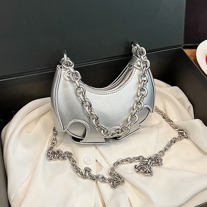 SORIAL Embossed White Silver Leather Hobo Tote Shoulder Bag Purse Slouchy -  $33 - From Sahara