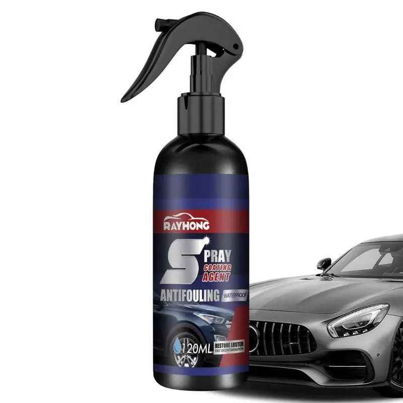 

120ml Car Nano-coating Spray 3 In 1 Polish Repairing Remover Scratches Supplies Maintenance Liquid Coat Waterless Paint Care