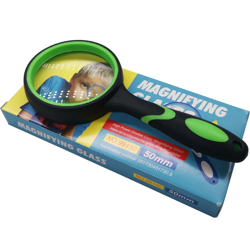 Large Magnifying Glass 10x Handheld Reading Magnifier For Seniors