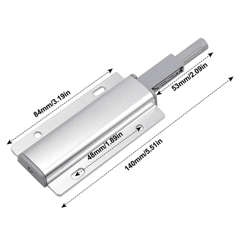 2/4/8PCS Push To Open System Damper For Cabinet Door Cupboard Catch For Home Kitchen Furniture Hardware Home Accessories magnetic cabinet catches door closer door catches magnetic cabinet latches cabinet door latch