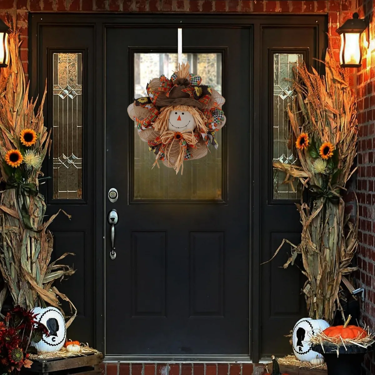 Autumn Scarecrow Wreath 6