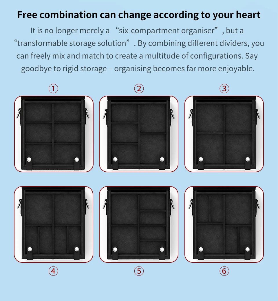 TRN T-BOX Compartments