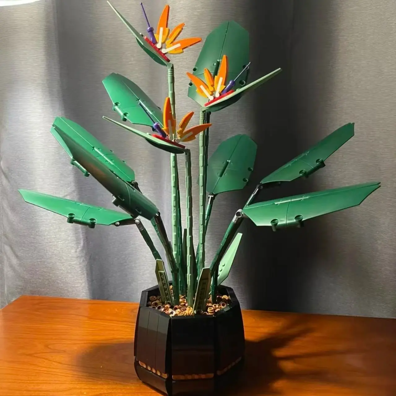 1378PCS 파라다이스 버드 빌딩 블록 모델 10289 블록 장난감 어린이 생일 크리스마스 선물을위한 파티 선물