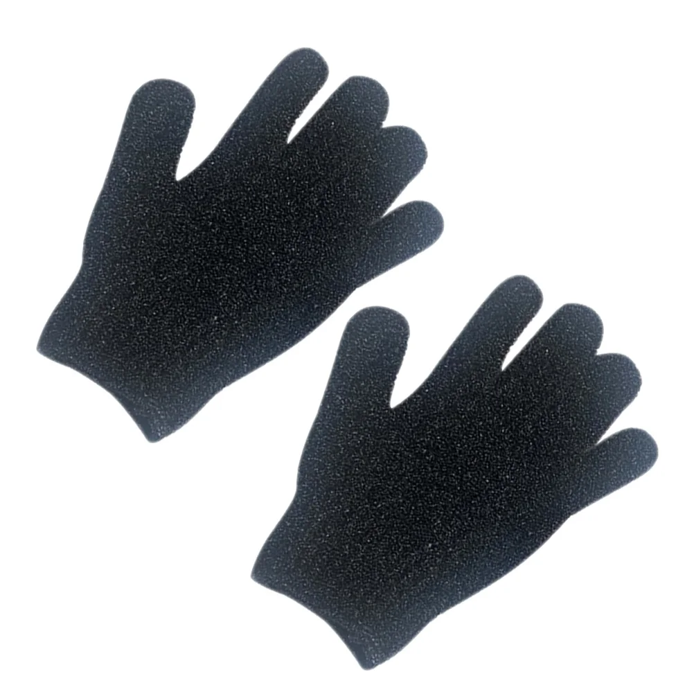 

2PCS Exfoliating Gloves Scrubbing Deep Rubbing Mitts Exfoliator Gloves Remover Cleansing Tools for Bathing Shower Spa Brush