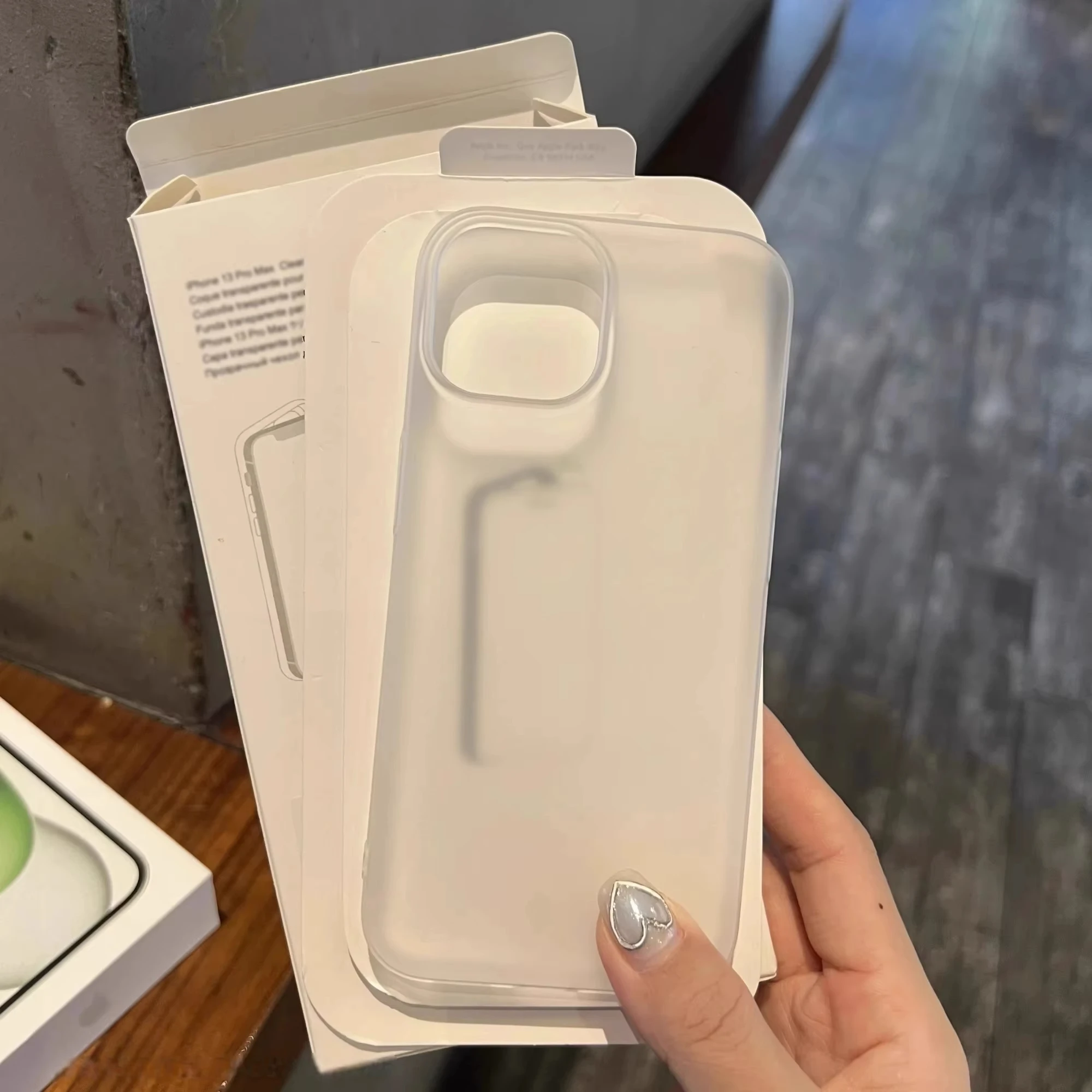 Transparente, matte, stoßfeste Handyhülle für iPhone 17 16 15 14 13 12 11 Pro Max Air 15 16 Plus 13 12 Mini Rückseiten-Stoßfänger-Schutzhülle – Detail 2