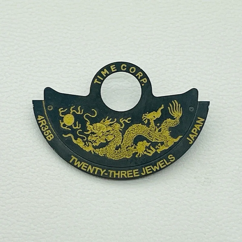 Chinesischer Drache NH35 Automatischer Hammerrotor-Patch Passend für 4R35 4R36 NH35 NH36 7S Uhrwerk SKX007 Uhrenreparatur Rotorschutzteile – Detail 5