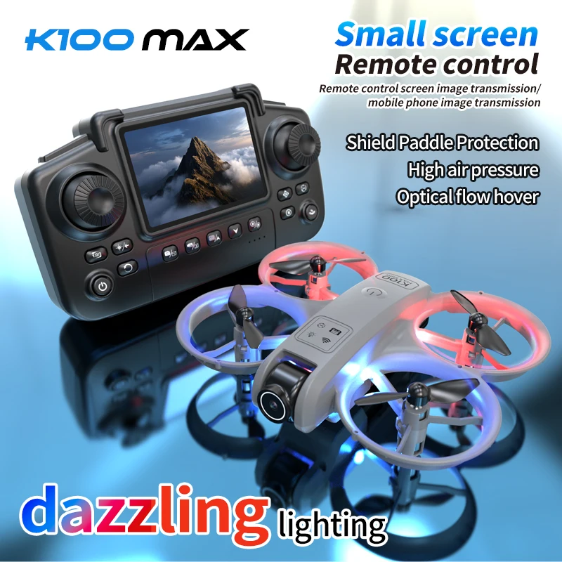Drone 8K Max Noir 4K 6K 8K Caméra HD WiFi Quadricoptère Jouet