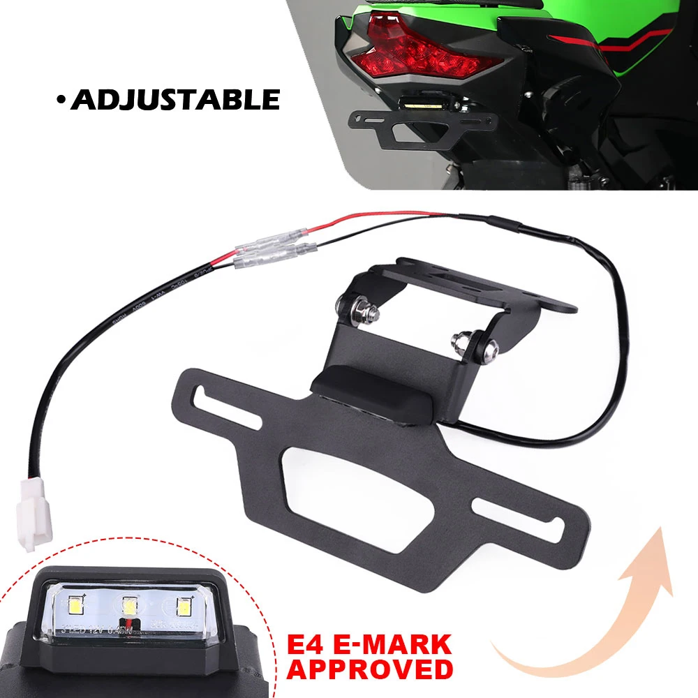 2024 Motorcycle License Plate Bracket For Kawasaki Ninja 250 400