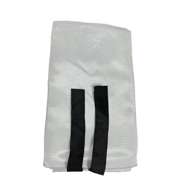 New 1.0-meter fire-fighting blanket home fire-fighting home kitchen dedicated silica gel glass fiber fire blanket commercial