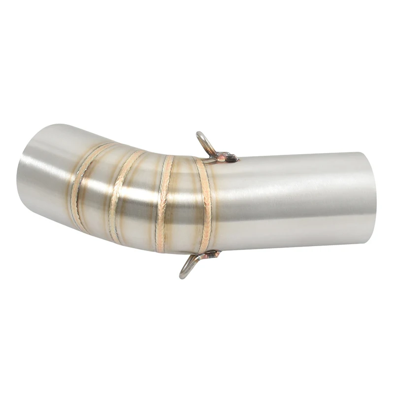 For Benelli Leoncino 800 Leoncino800 Motorcycle 51MM Exhaust Modify Escape Moto System Stainless Steel Bike Mid Middle Link Pipe - Image 3