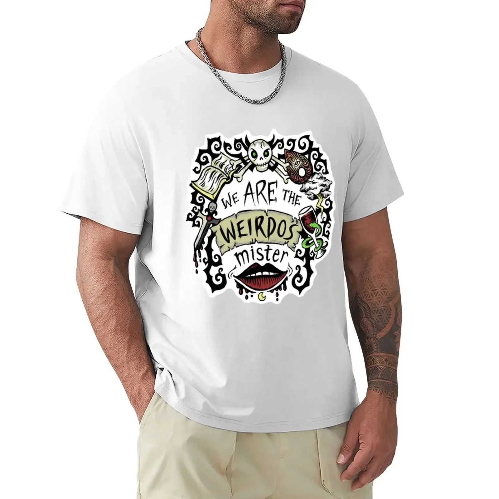 

We Are The Weirdos Mister T-Shirt hippie clothes Aesthetic clothing plus sizes sports fans t shirts for men pack