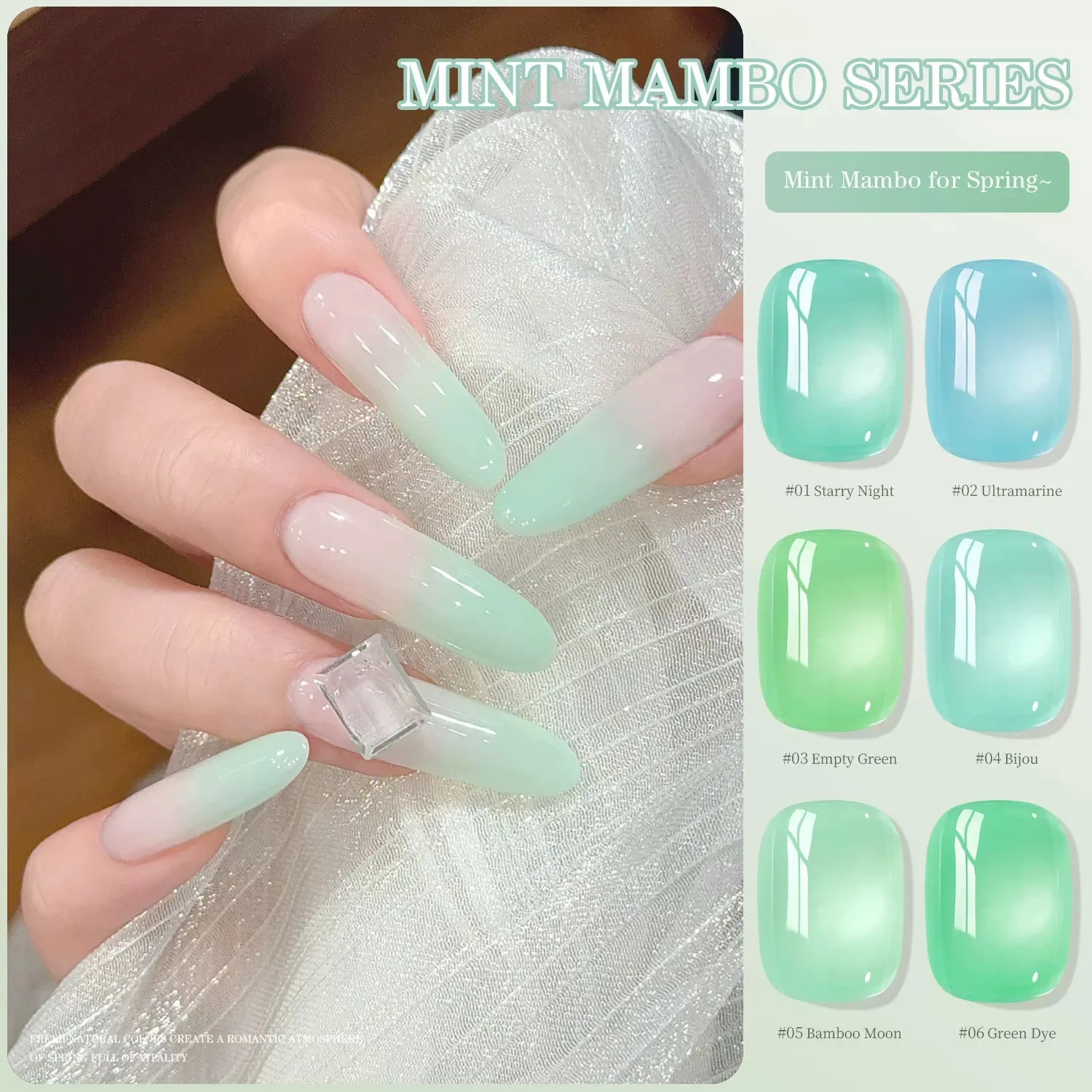 Minty Fresh Nail Dip Inspiration