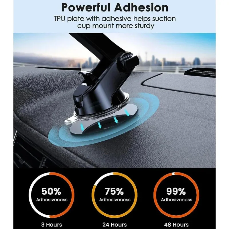 Universal Suction Cup Adhesive Disc Pad for Device Mounts and Holders