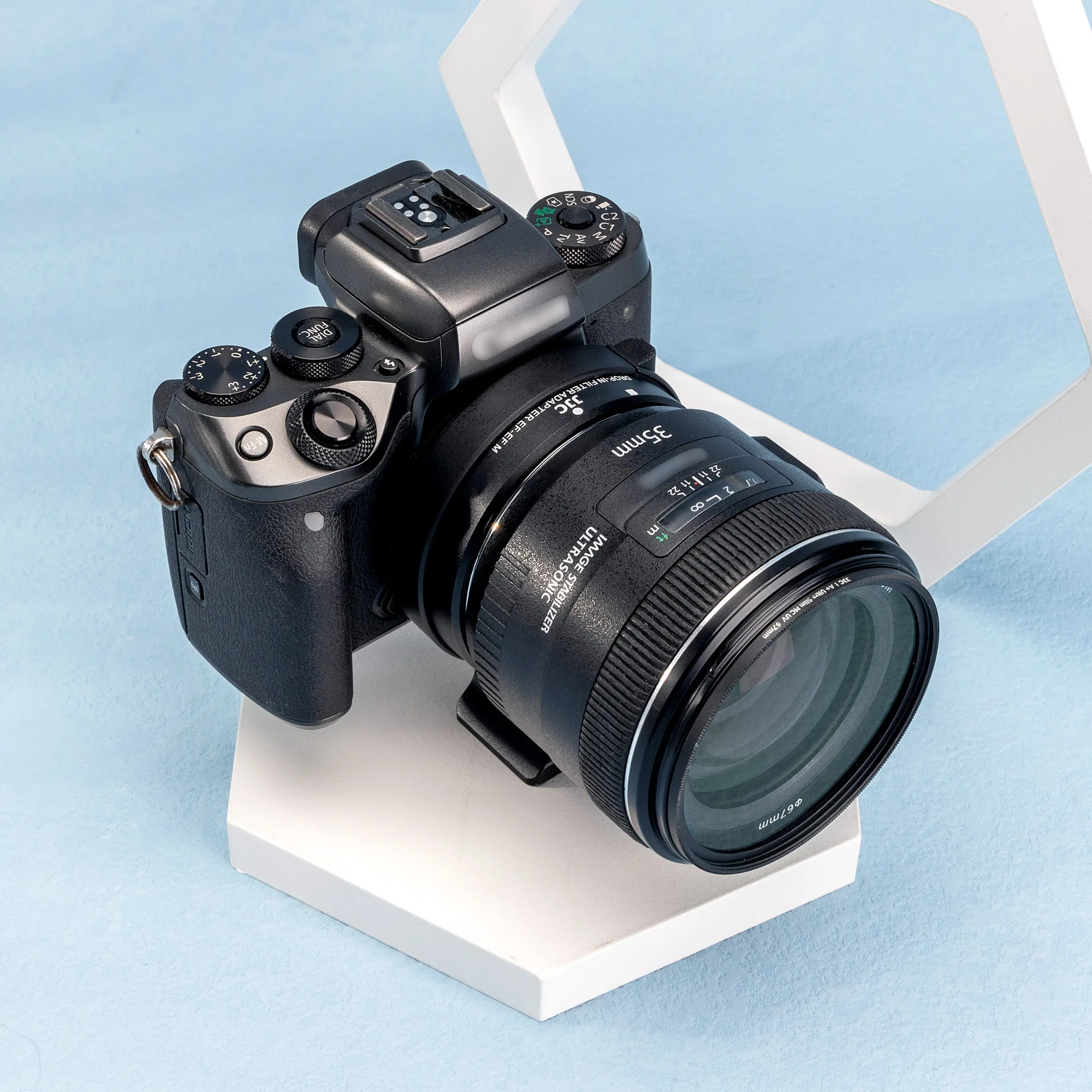 Jjc-カメラマウントアダプター,EF-EOS m,cplフィルター,canon