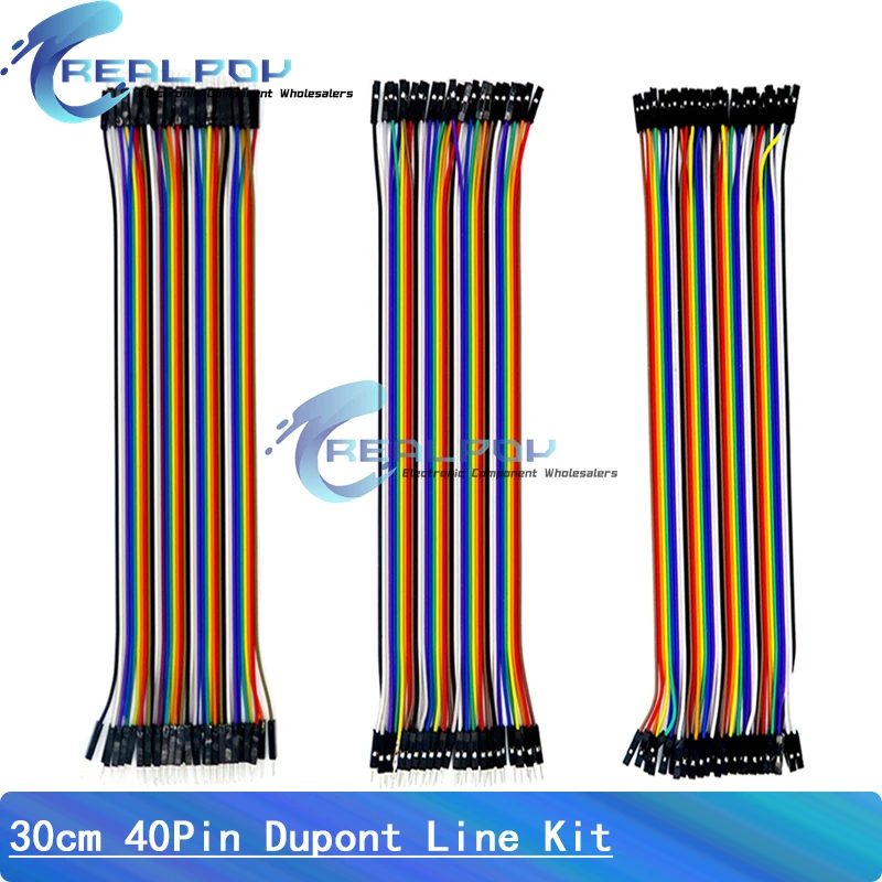 Versatile Dupont Jumper Wire Cable Set - Multi-Length Options