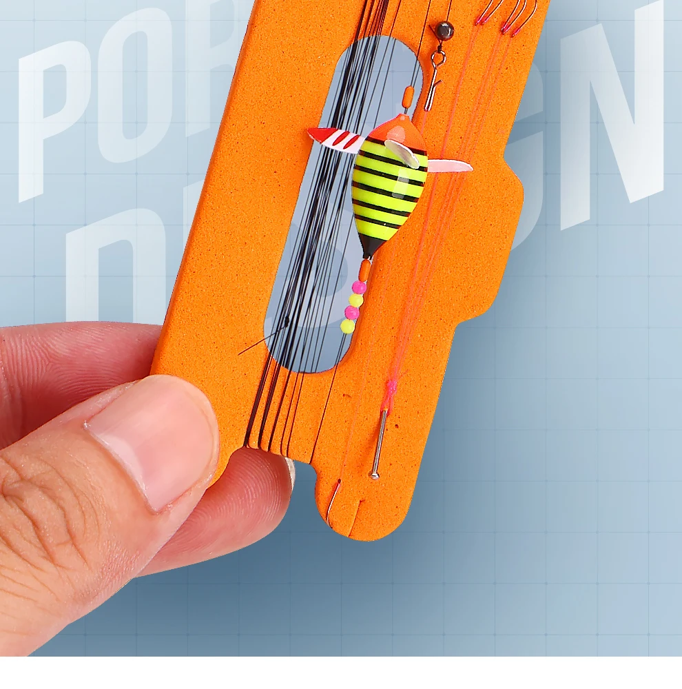 WEIHE 1 Stück Rotierendes Set für Kleine Schwimmende Gegenstände Angelhaken-Set mit Schnur Schwimmendes Angelset – Detail 9