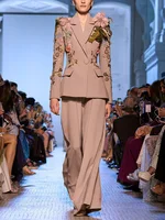 Kelli Crystals Flower Loose Pant Set 10