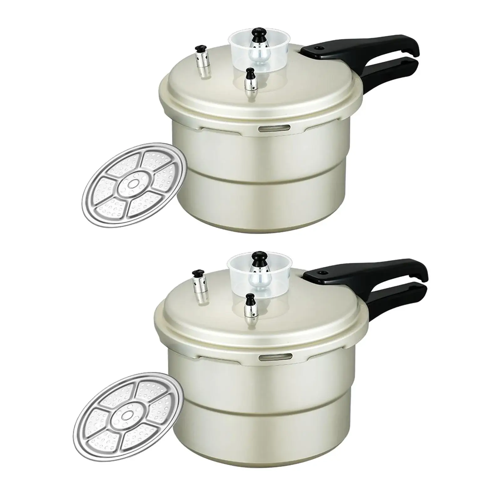 

Pressure Cooker with Steam Grid Quickly Cooking 80kpa Kitchen Pressure Pot for Commercial Restaurant Family Hotel Indoor Outdoor