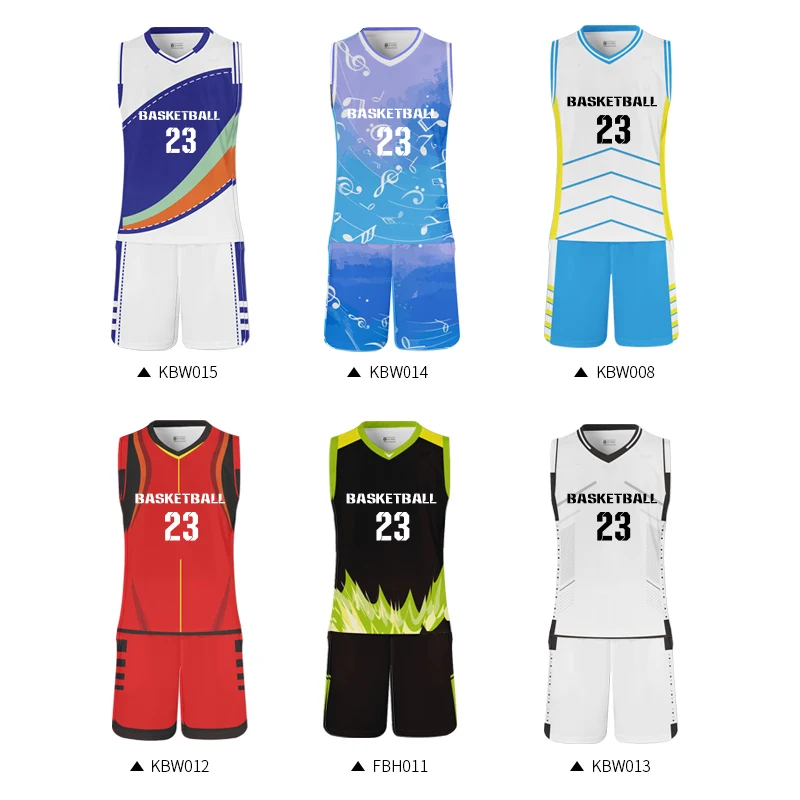High Quality Boys Basketball Uniforms 100% Polyester Mesh Throwback Breathable Basketball Shirts For Kids