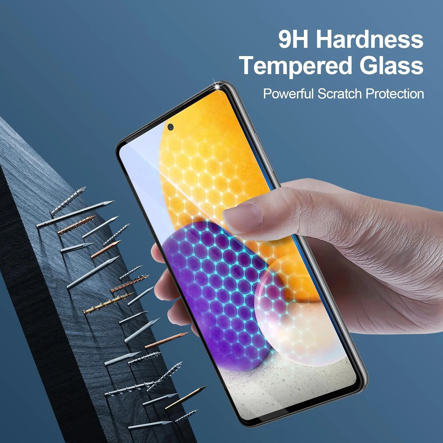 Premium Full-Cover Tempered Glass Screen Protector Film - 1/2/3 Pack