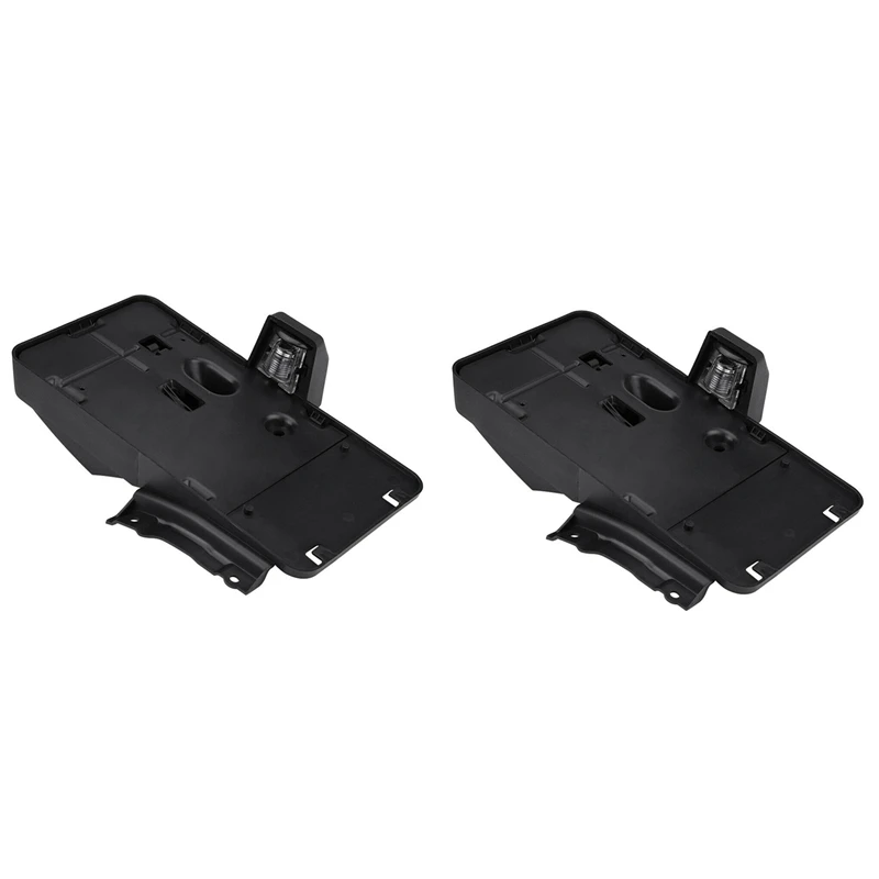 

2X Car Rear License Plate Mounting Holder Bracket &Light For Jeep Wrangler JK 2006-2017 68064720AA