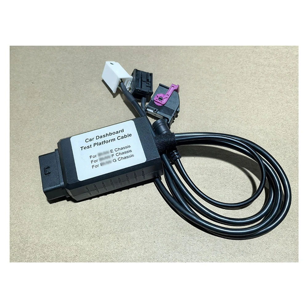 Dashboard Test Cable For BMW E F G Chassis Series Cluster Repair Platform Diagnostic Tool 12V 14V Car Power instrument cluster display repair
