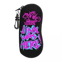 Monkey Jinx Glasses Case Printing Arcane League of Legend Glasses Storage Box Small Glasses Box 1