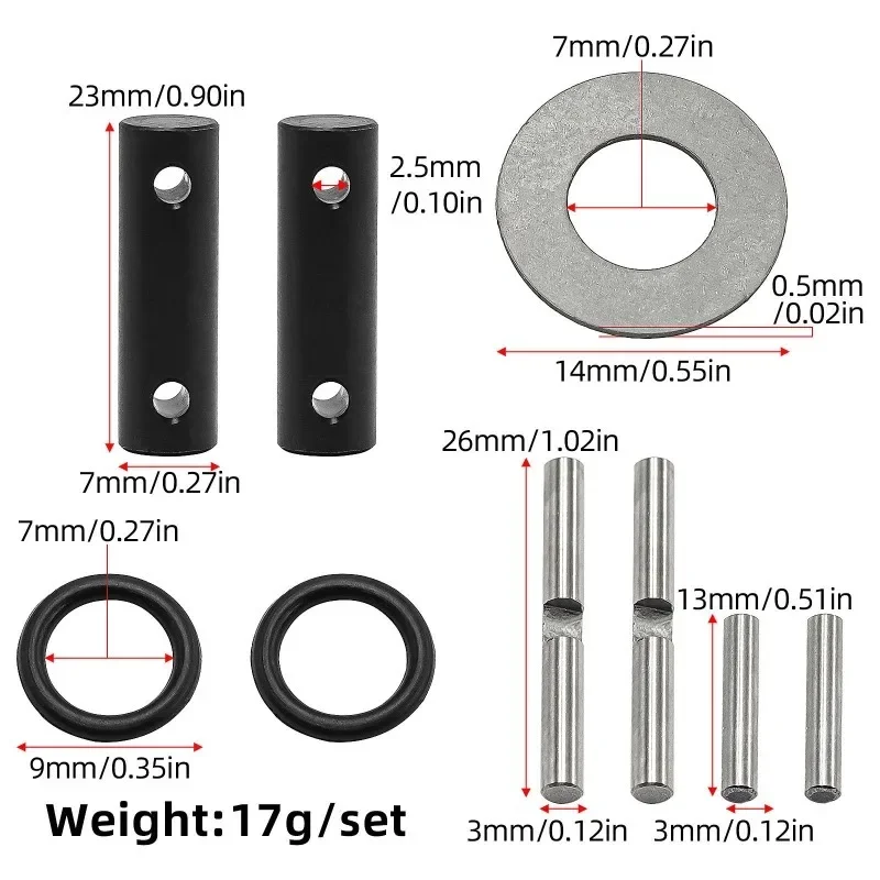 Pièces du kit différentiel acier renforcé pour Traxxas X-MAXX, remplacement direct OEM