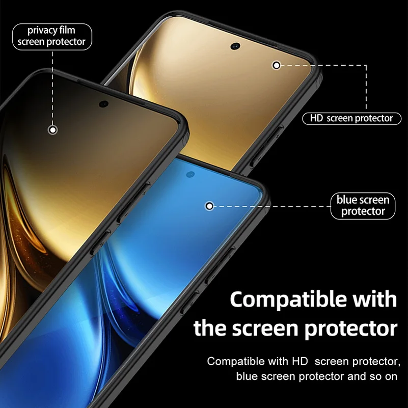 Premium Transparent Phone Case with Enhanced Camera Protection