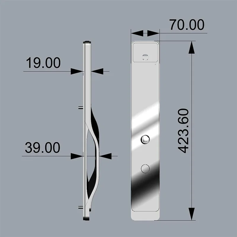 가정용 도난 방지 문짝 지문 잠금 장치, 카메라 번호 잠금 장치, 대형 문짝 잠금 장치, Tuya 앱