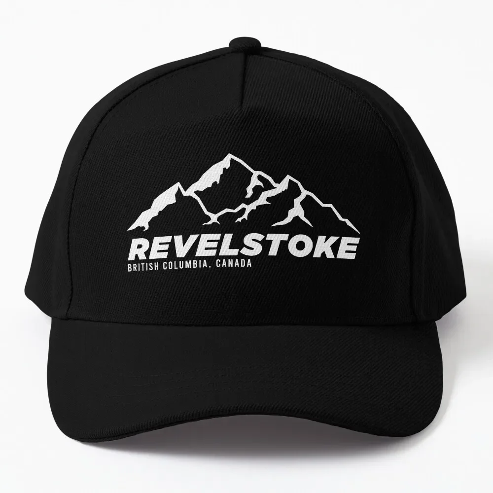 

Ski Revelstoke B.C Canada Skiing and Mountain Biking Paradise Baseball Cap Brand Man cap Streetwear Men's Baseball Women's