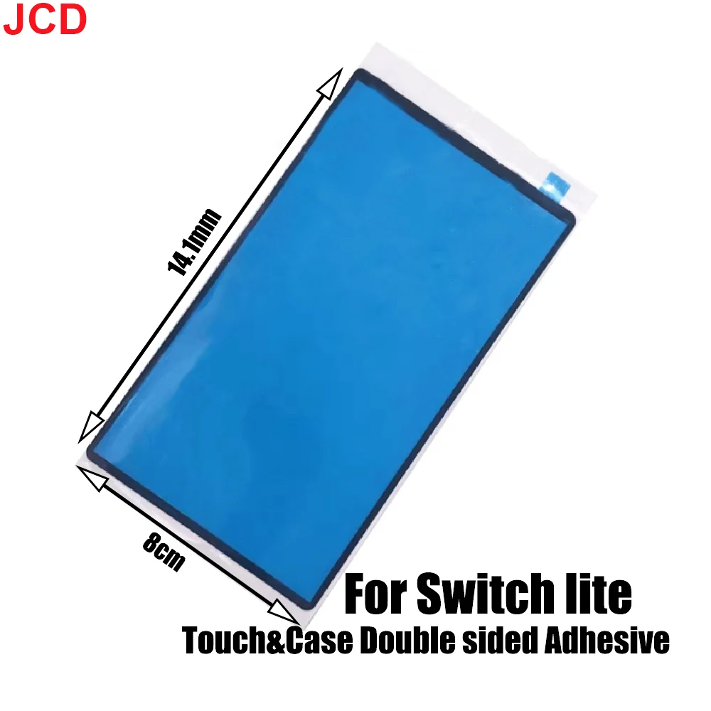JCD LCD 스크린 방진 스폰지 패드, 양면 접착 패드, 고무 프레임 부품, 스위치 NS 라이트 호스트, 5 개