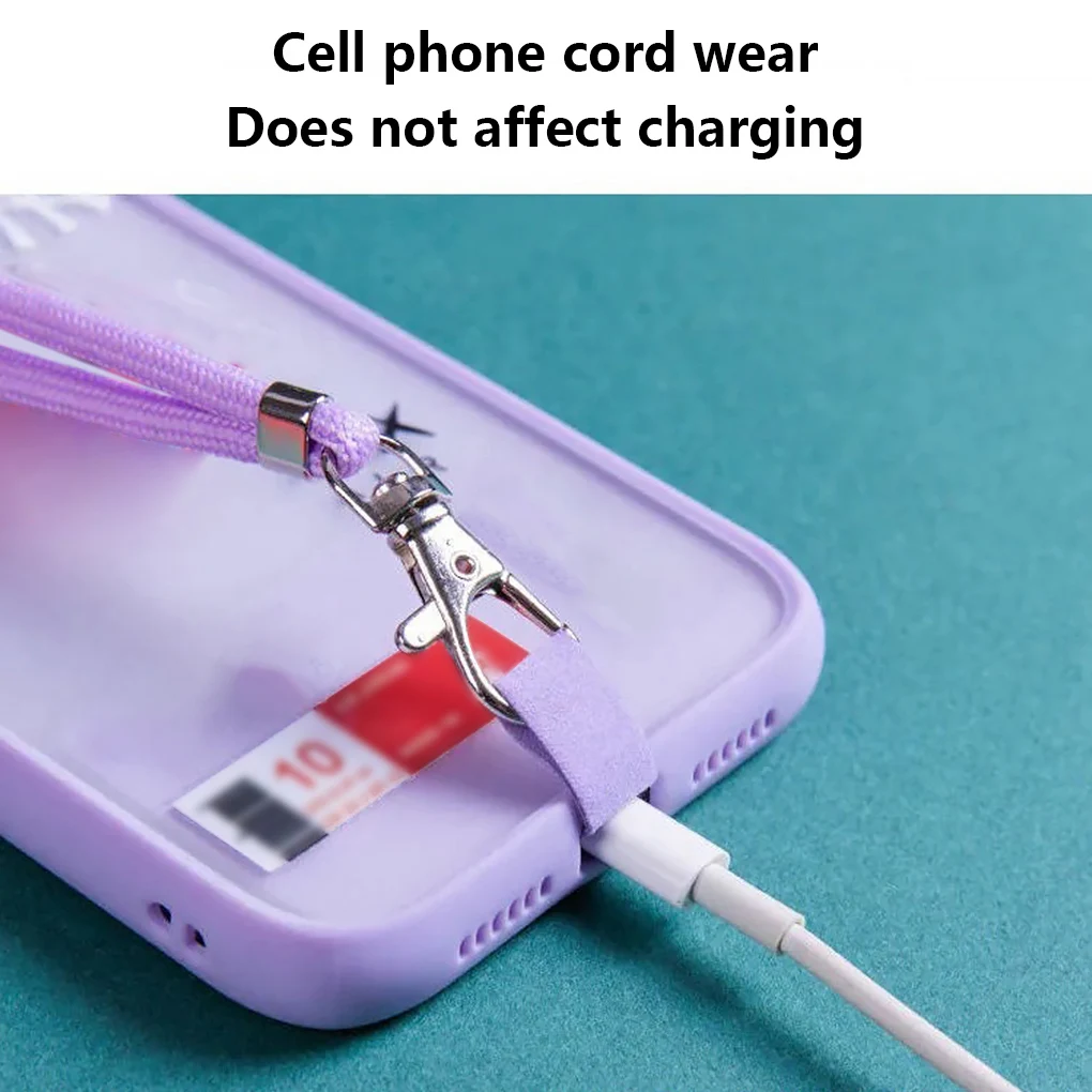 Universal Phone Anti-lost Lanyards DIY Cellphone Removable Neck Strap For Mobile Phone Accessories Cell Phone Rope Neck Straps