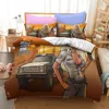 Video Game GTA V Bedding Set 3D Prints Duvet Covers Grand Theft Auto Single Bed Cover Set Bed Linen For Boys Adults Home Decor 6