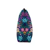 Cartoon Sloth Flower Print Portable Women Travel Storage Bag Toiletry Organize Cosmetic Bag Waterproof Female MakeUp Bag 4