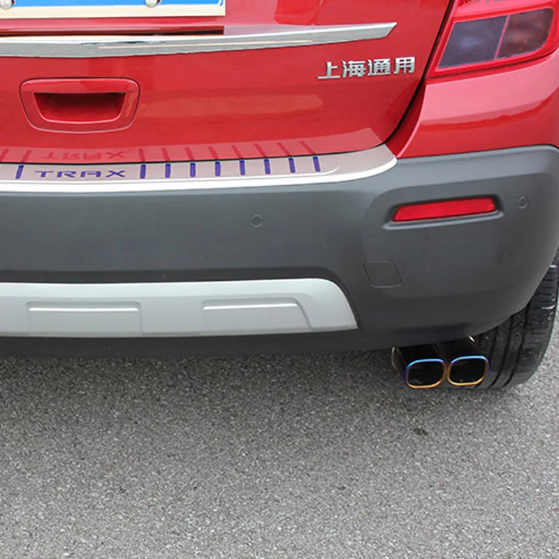 1PCS η ƿ     ÷ ú Trax 2014-2019 Tailpipe ÷  ڵ ׼
