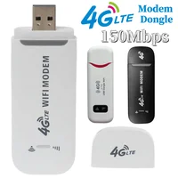 4G LTE USB Modem Dongle Mobile Broadband 150Mbps Modem Stick 4G Sim Card Wireless Router Home Office Wireless WiFi Adapter 1