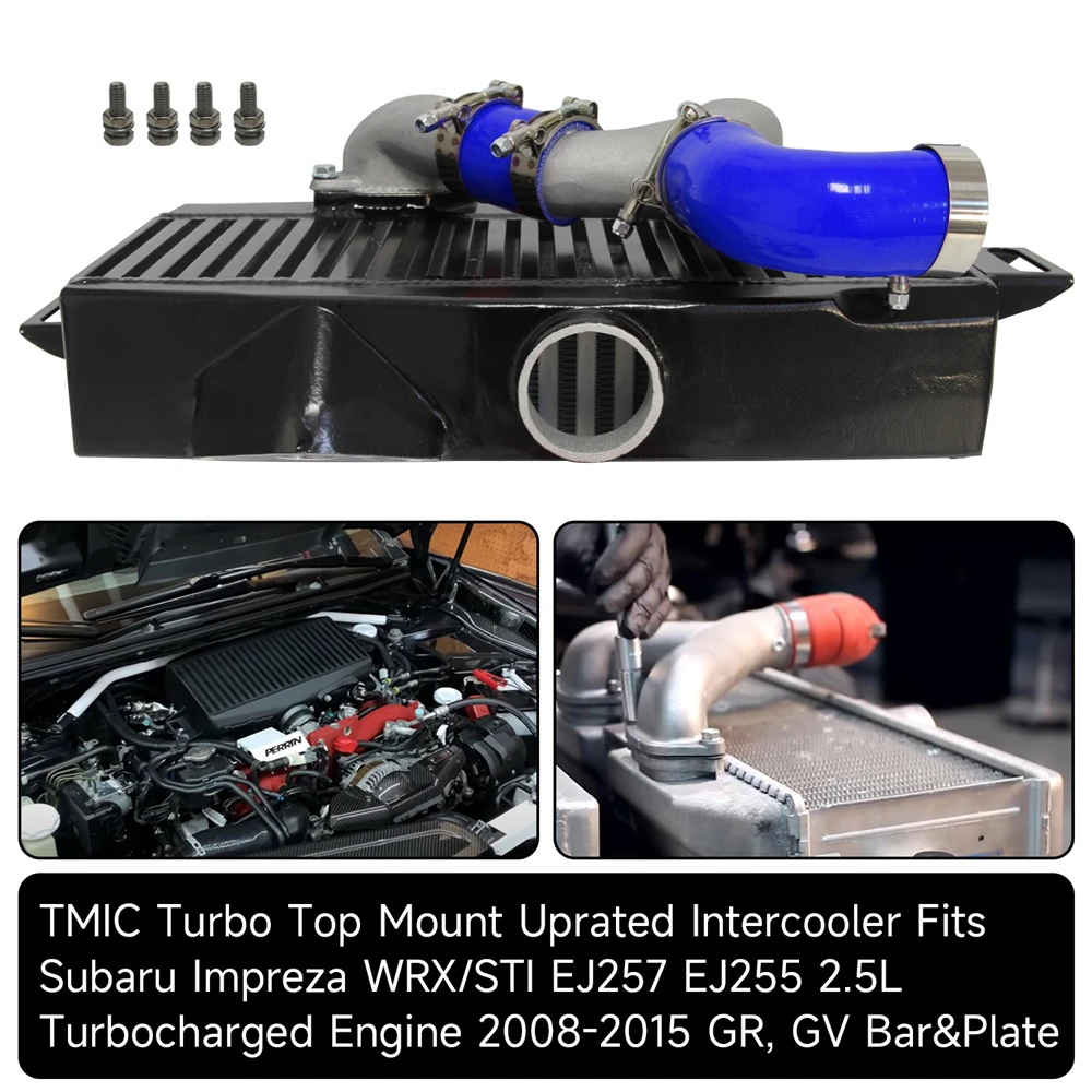 Top Mount Intercooler with Y Pipe Kit for 2008+ Subaru WRX/STI